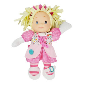 Goldberger Zippity Princess My First Doll Girls Small Pink Toy Baby Doll Vintage
